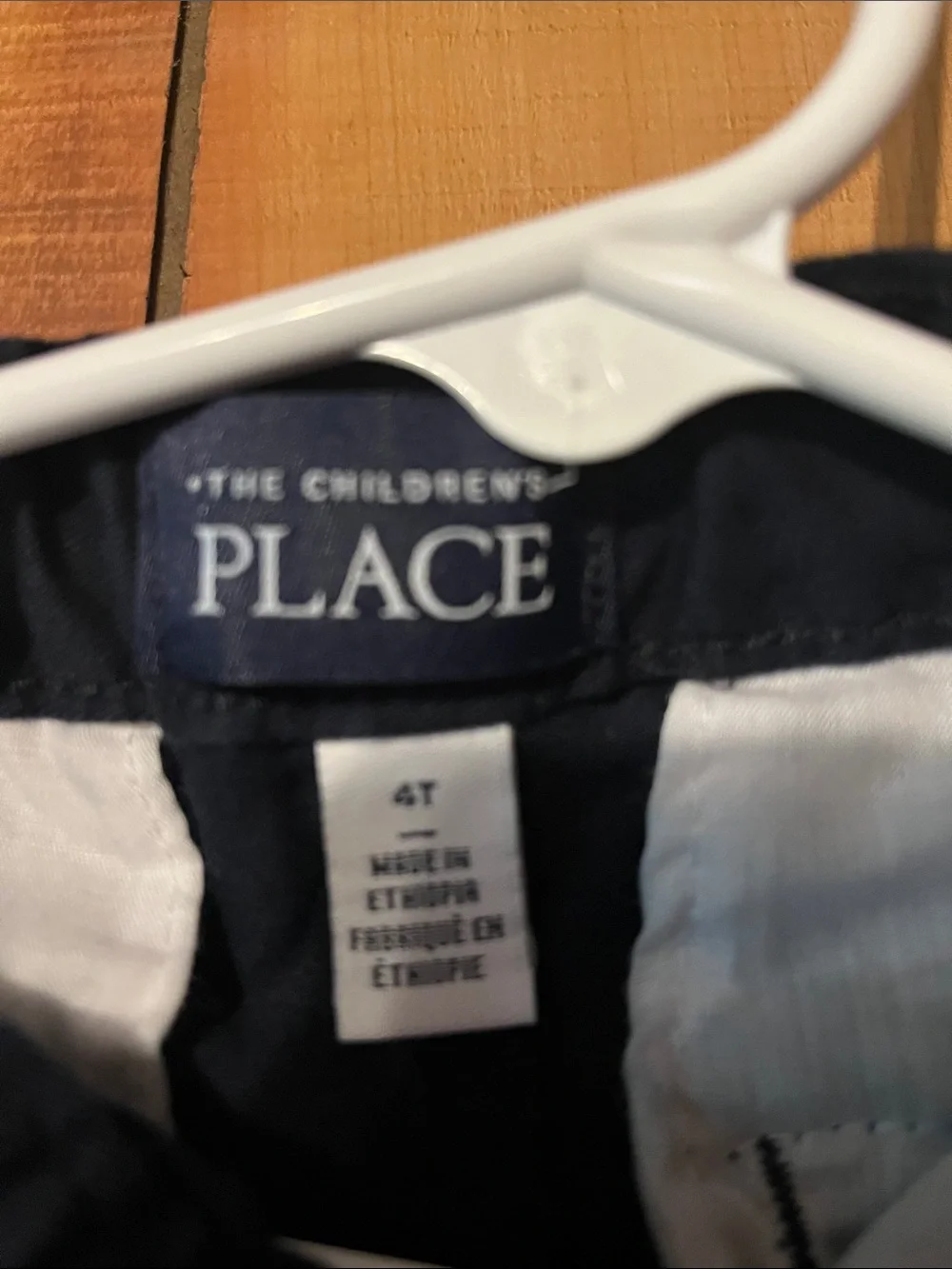 The Children's Place Navy Slim Pull-On Pants for Kids